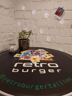  at Retro Burger in Tallinn