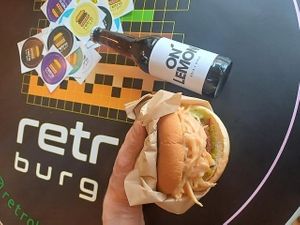  at Retro Burger in Tallinn
