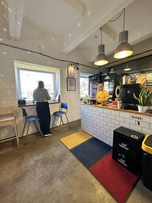 The staff is super nice!  at Retro Burger in Tallinn