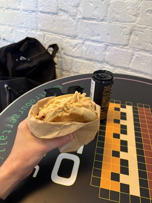 On the pic it is another burger called “Retroburger” - if you like big and juicy 🤪  at Retro Burger in Tallinn