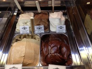 Vegan Ice Cream at Siciliana Cafe in Tel Aviv