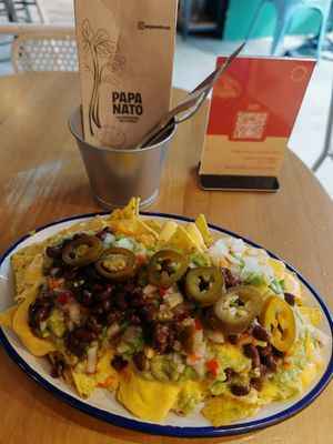 Nachos Vegan at Papanato - Les Corts in Barcelona