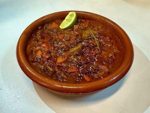 Vegan Chili at O Patusco in Porto