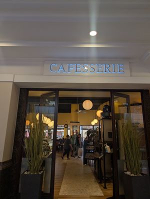 Entrance at Cafesserie - Acacia Mall in Kampala