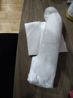 Well packed vegan wrap👍🏻 at Atyab Lebanese Streetfood in West London