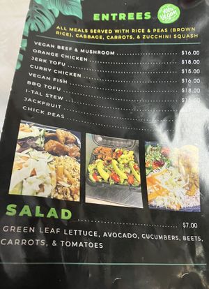 everything sounds so good!  at Mack Vegan in Union City