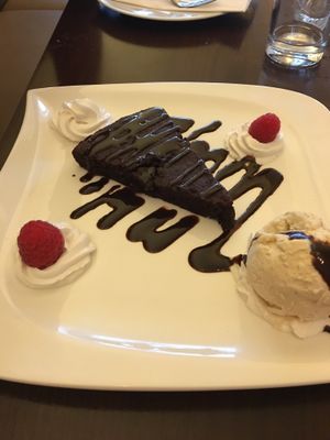 Schoko Brownie - unvergesslich gut! at Pizzeria Casa Piccola in Vienna