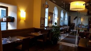 Restaurant Innen at Pizzeria Casa Piccola in Vienna