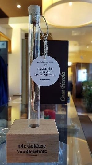 goldene Vanilleschote  at Pizzeria Casa Piccola in Vienna