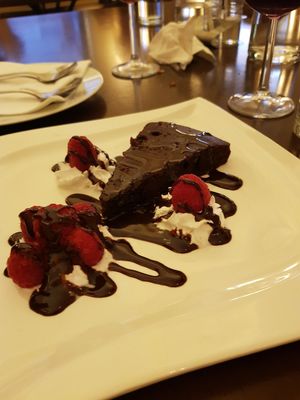 Brownie at Pizzeria Casa Piccola in Vienna