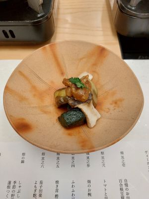 Miso-veggies at Kyōto Hyōto Kyōto Ekimae Honten in Kyoto