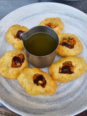 Pani Puri at Dastaan in Epsom