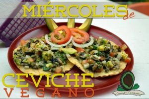 miércoles de ceviche at Corazon Contento in Cancun