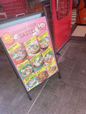 New menu - mushroom soup!  at Yo! Hot Pot x More in Karrinyup