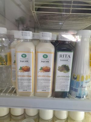 Vegan milks at Thanh Lương in Ho Chi Minh City