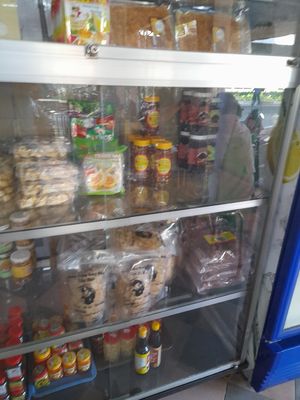 Vegan products for sell at Thanh Lương in Ho Chi Minh City