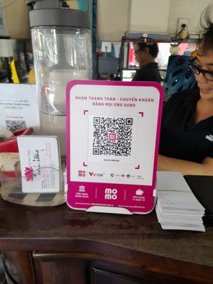 Bank transfer? at Thanh Lương in Ho Chi Minh City
