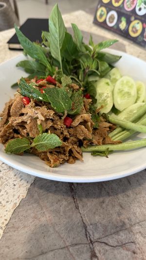 Larb  at Guan Im - Ubon in Ubon Ratchathani