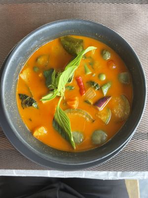 Red Curry recommended   at Thai Kitchen in Koh Samui