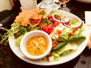 Fresh salad!  at Cafe Evergreen in Nokomis