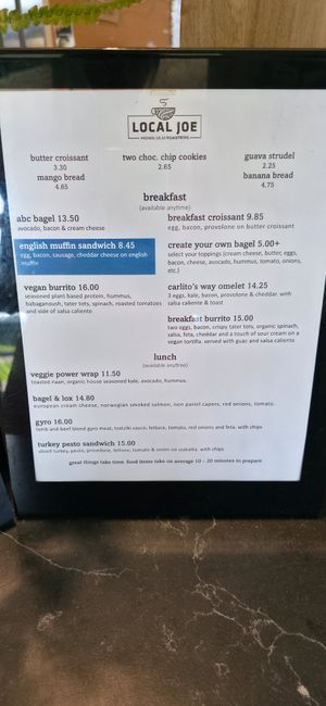  at Local Joe West in Ewa Beach