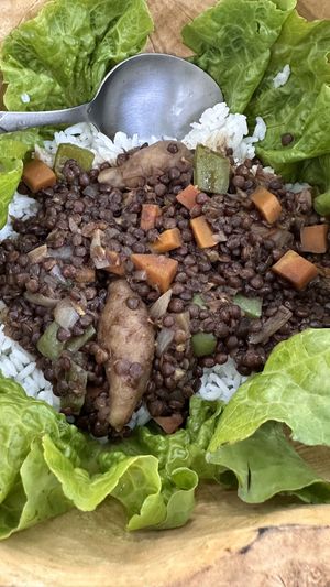 Lunch  at Good Vibes Eco Lodges in Kafuta