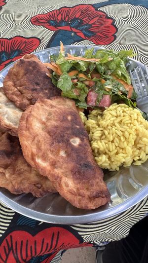 Lunch  at Good Vibes Eco Lodges in Kafuta