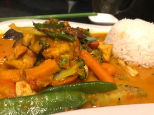 Red curry - very tasty ! at Chay Village - Friedrichshain in Berlin