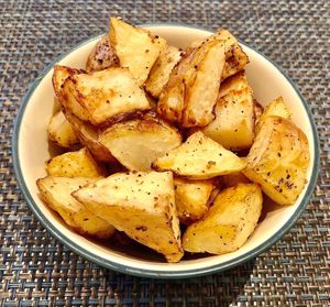 Roasted potatoes  at The Spicery in Dubai