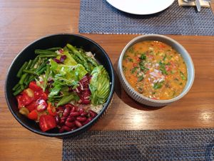 Fresh market i foul at The Spicery in Dubai