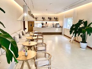 The cafe at Angel Cakes Wellness Spot  in Dubai