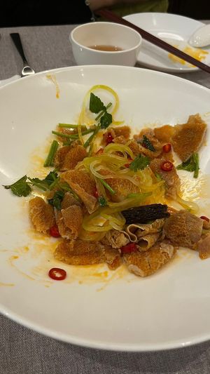 Spicy morels (definitely has a kick)  at Soodle - 蔬稻·素菜 in Guangzhou