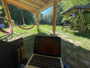  at Naturcamping & Hafen Bermudadreieck / Wasserwanderrastplatz Kuppentin in Lubz