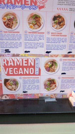 Ramen Vegano at Ramen Shifu in Gran Canaria