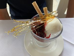 Dessert   at Glaramara Hotel in Keswick