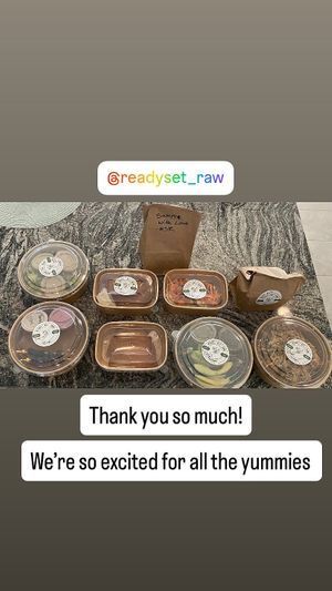 Order at Ready Set Raw in Sarasota