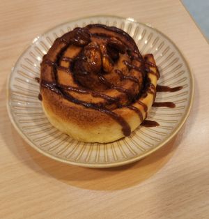Cinnamon roll at Nous Deux - 努得世界冠軍咖啡 in Taipei