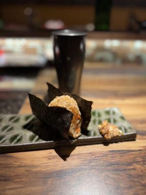 Vege onigiri   at Osaka Engine - 大阪エンジン in Osaka