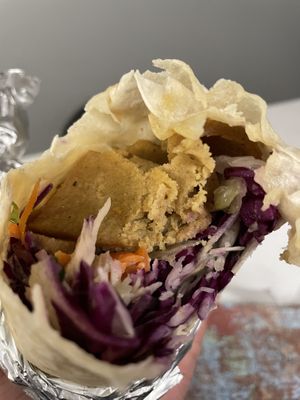 Seitan Dürüm  at Globus Döner in Leipzig