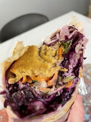 Seitan Dürüm  at Globus Döner in Leipzig
