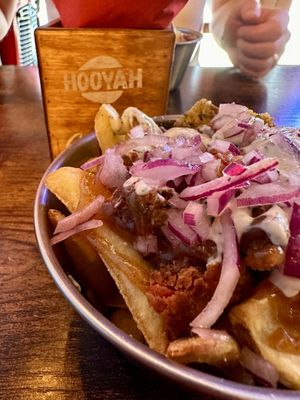   at Hooyah Burgers in Leeds