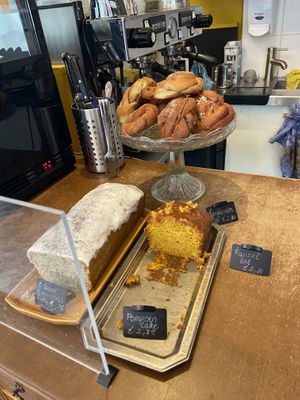Cakes and buns: the lemon cake is the best I’ve had in any bakery. at KLUTS in Utrecht