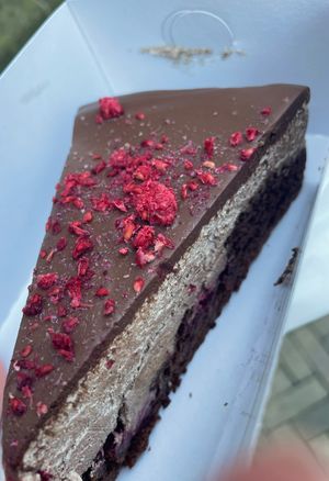 Chocolate mousse cake  at KLUTS in Utrecht