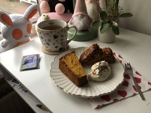 Pumpkin cake  at KLUTS in Utrecht