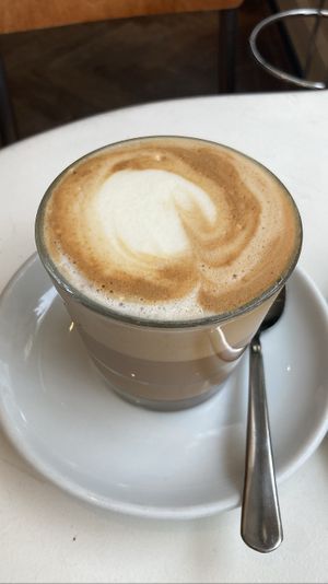 Flat white with soy milk   at KLUTS in Utrecht