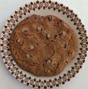 chocolate chip cookie at KLUTS in Utrecht