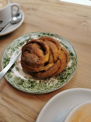 Cardamom bun at KLUTS in Utrecht