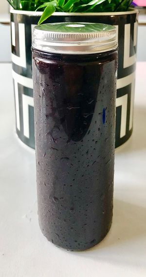 Charcoal berry blast at Groove in Dubai