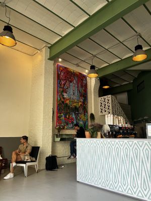   at Café Labath   in Barcelona