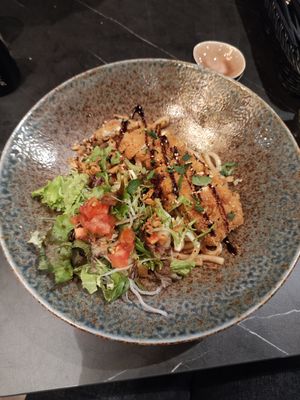 Udon noodle at Machu Restaurant in Bruehl